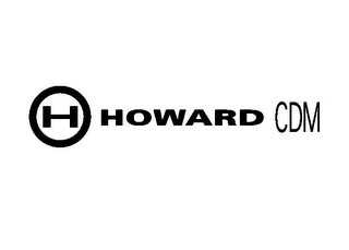 H HOWARD CDM logo