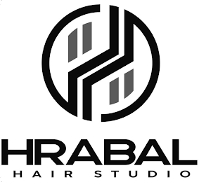 H HRABAL HAIR STUDIO logo