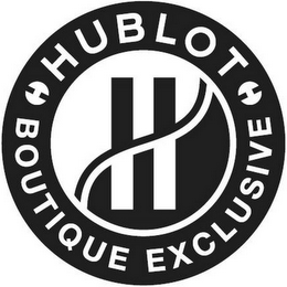 H HUBLOT BOUTIQUE EXCLUSIVE logo