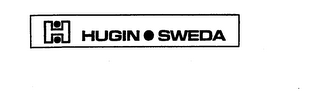 H HUGIN SWEDA logo