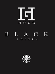 H HUGO BLACK SOLERA logo