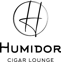 H HUMIDOR CIGAR LOUNGE logo
