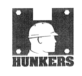 H HUNKERS logo