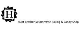H HUNT BROTHER'S HOMESTYLE BAKING & CANDY SHOP logo