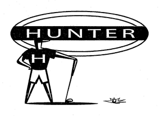 H HUNTER logo