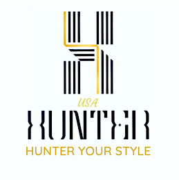 H HUNTER USA HUNTER YOUR STYLE logo