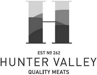 H HUNTER VALLEY QUALITY MEATS EST NO 262 logo