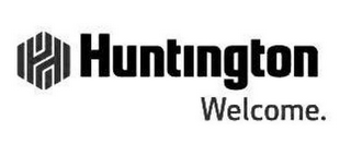 H HUNTINGTON WELCOME. logo