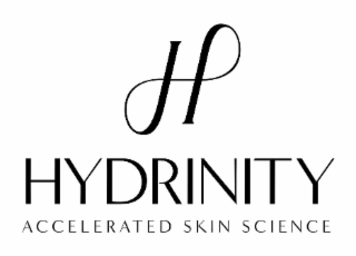 H HYDRINITY ACCELERATED SKIN SCIENCE