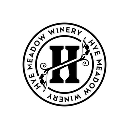 H HYE MEADOW WINERY HYE MEADOW WINERY logo