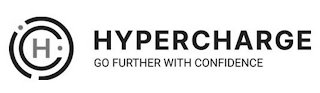 H HYPERCHARGE GO FURTHER WITH CONFIDENCE logo