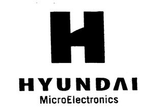 H HYUNDAI MICROELECTRONICS logo