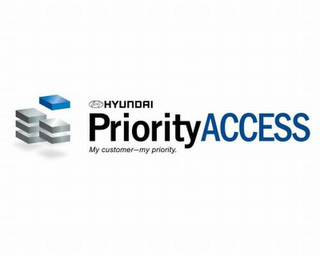 H HYUNDAI PRIORITYACCESS MY CUSTOMER - MY PRIORITY. logo