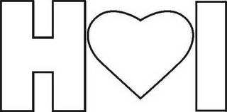 H I logo