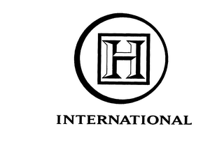 H INTERNATIONAL logo