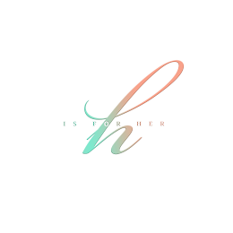 H IS FOR HER logo