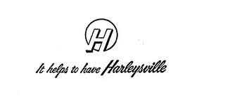 H IT HELPS TO HAVE HARLEYSVILLE logo