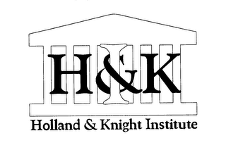 H & K HOLLAND & KNIGHT INSTITUTE logo