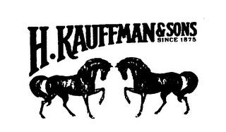 H. KAUFFMAN & SONS SINCE 1875 logo
