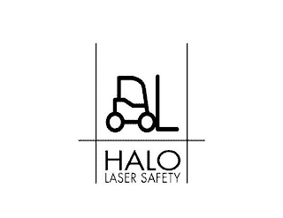 H L HALO LASER SAFETY logo