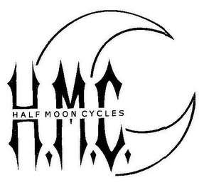 H M C HALF MOON CYCLES logo