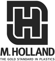 H M. HOLLAND THE GOLD STANDARD IN PLASTICS logo