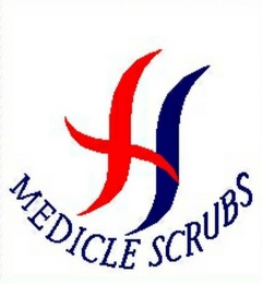 H MEDICLE SCRUBS logo