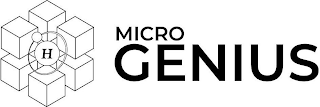 H MICRO GENIUS logo