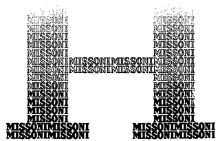 H MISSONI logo