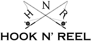 H N R HOOK N' REEL logo