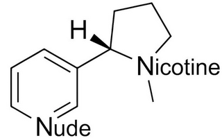 H NUDE NICOTINE logo