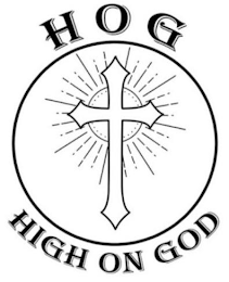 H O G HIGH ON GOD logo