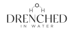 H O H DRENCHED IN WATER logo