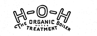 H-O-H THE ORGANIC BOILER WATER TREATMENT logo