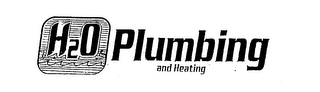 H O PLUMBING AND HEATING logo