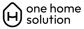 H ONE HOME SOLUTION