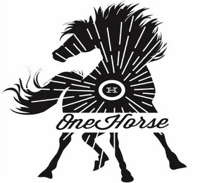 H ONE HORSE logo