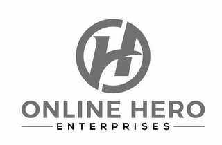 H ONLINE HERO ENTERPRISES logo