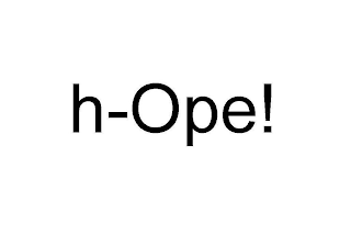 H-OPE! logo
