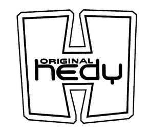 H ORIGINAL HEDY logo