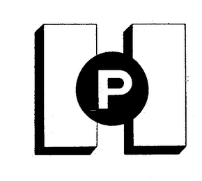 H P logo