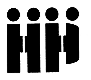 H P logo