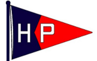 H P logo