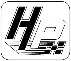 H P logo
