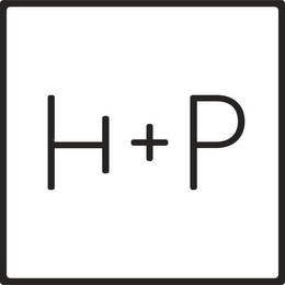 H P logo