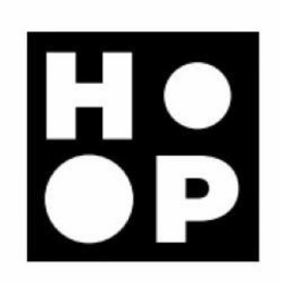 H P logo