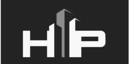 H P logo