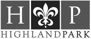 H P HIGHLAND PARK logo