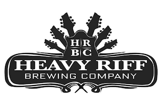 H R B C HEAVY RIFF BREWING COMPANY logo