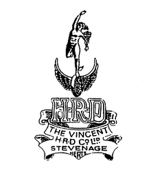 H-R-D THE VINCENT H-R-D CO. LTD. STEVENAGEHERTS logo